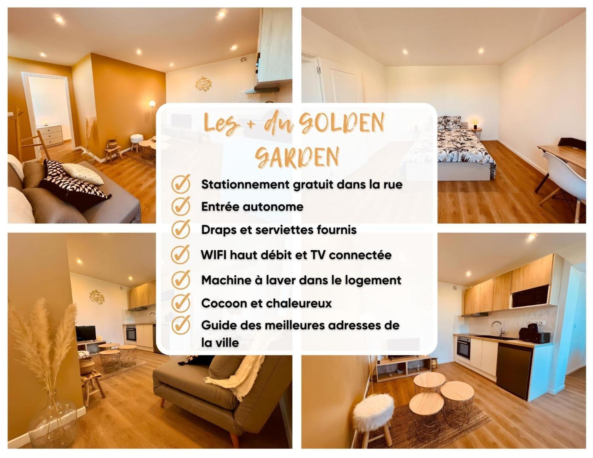 Le Golden Garden - Home Homy Montlucon Luaran gambar